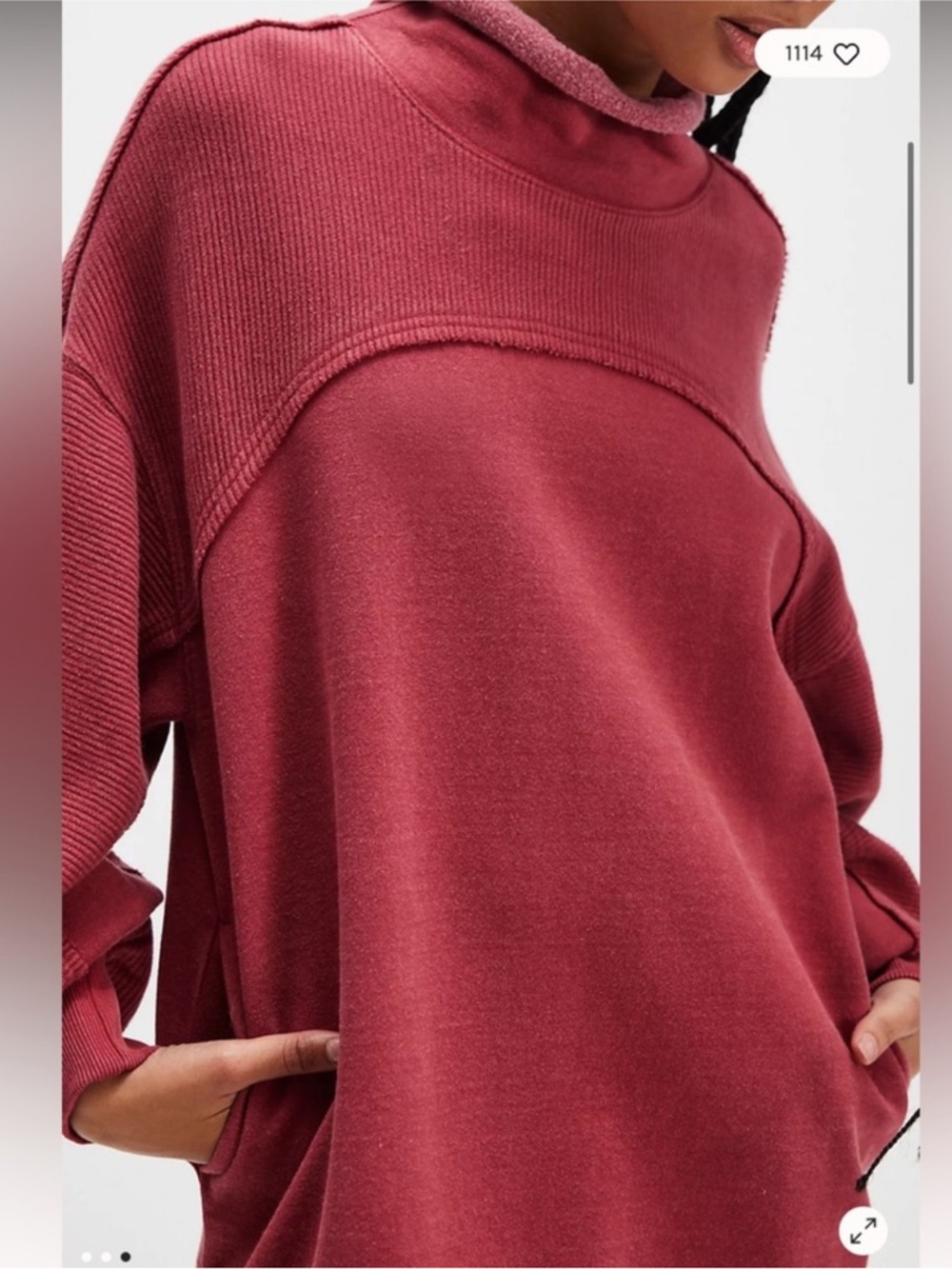 Free People Ella Sweatshirt - Oversized